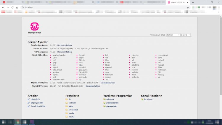 WampServer  Kurulumu Videolu Anlatım