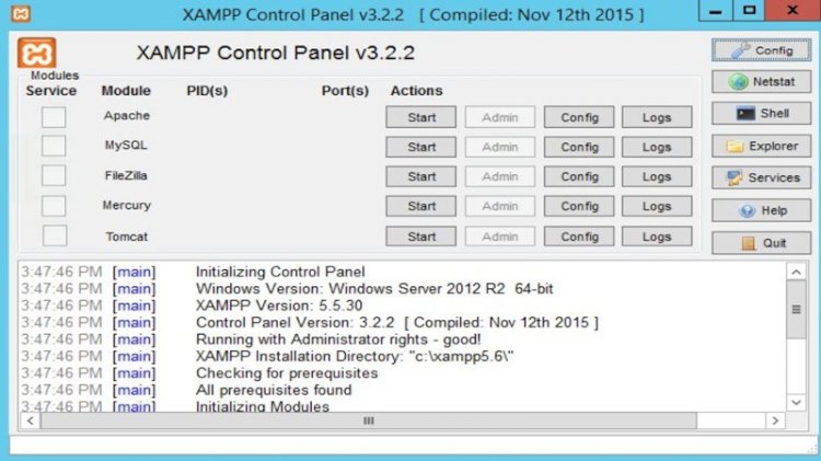 Localhost Xampp Server Kurulumu