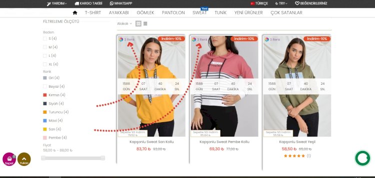 Prestashop Ürün Renk Sayısını Gösterme
